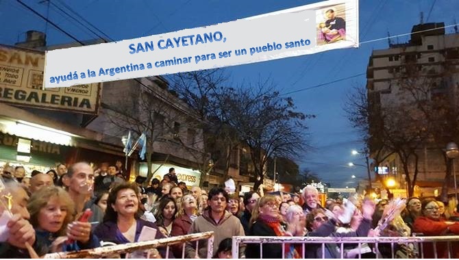 San Cayetano siempre junto a vos