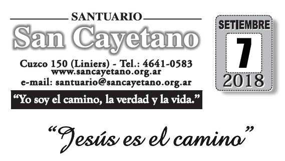 Catequesis del 7 de septiembre