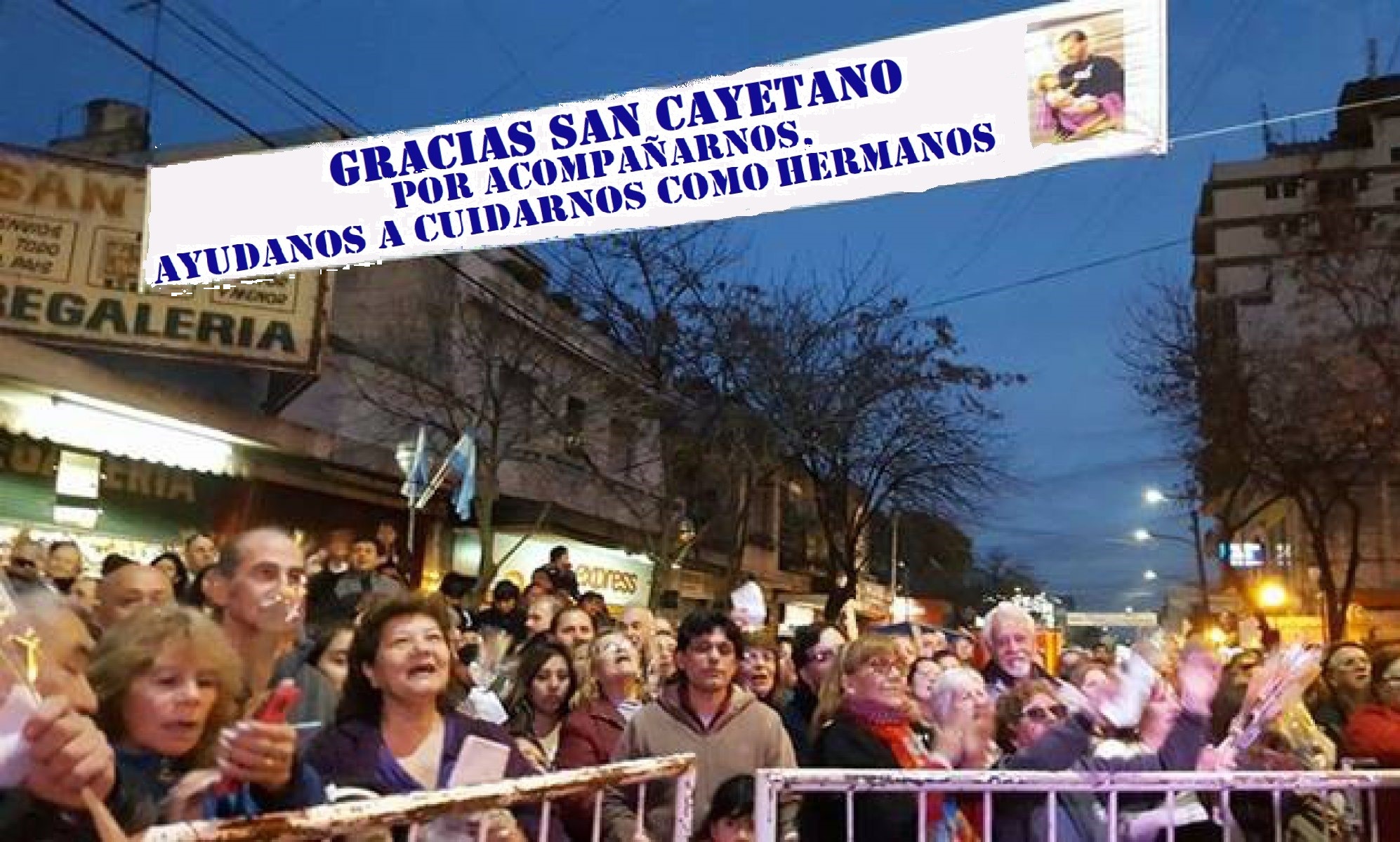 Este será el Programa para la Fiesta Grande de San Cayetano